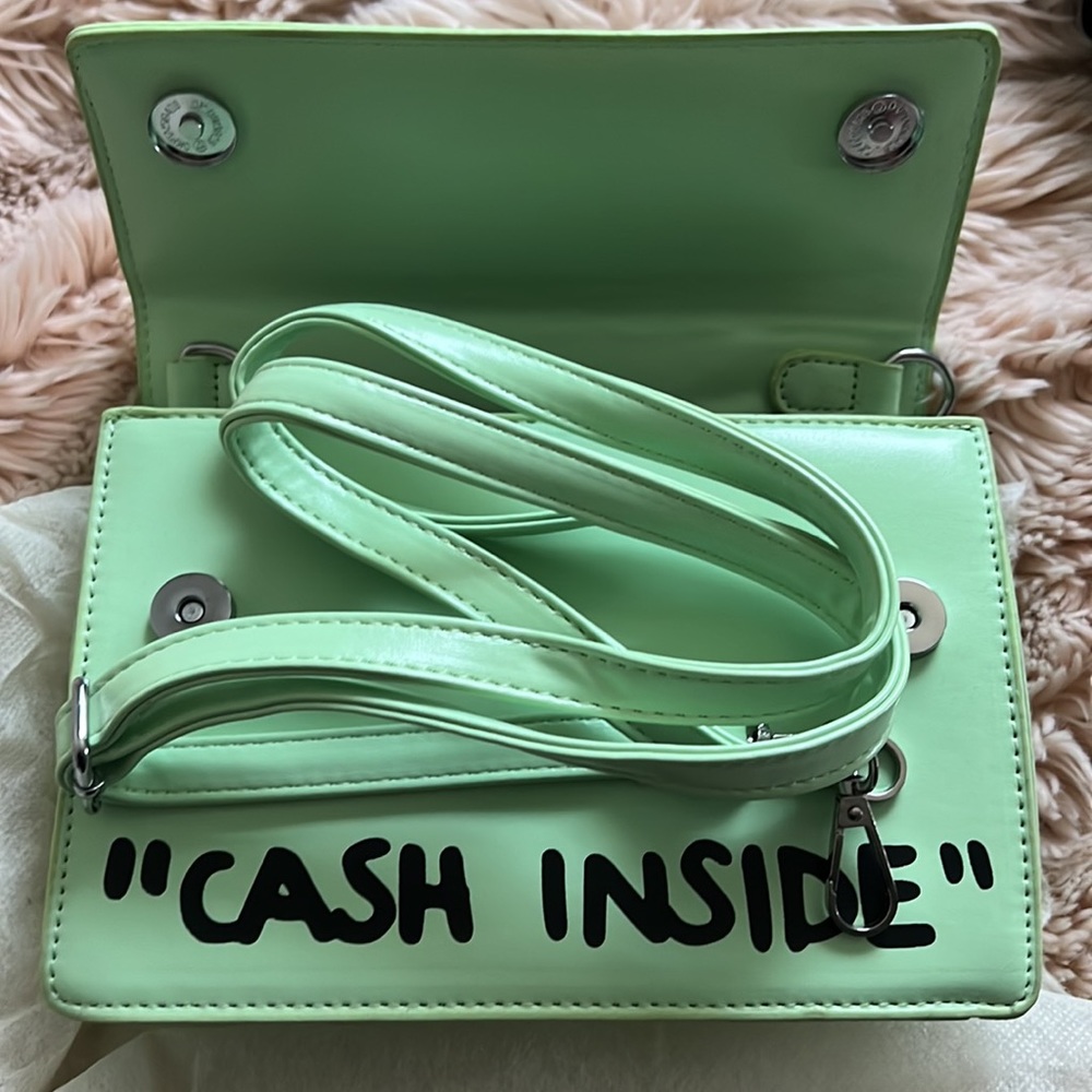 Mint green crossbody purse - Picture 5 of 5